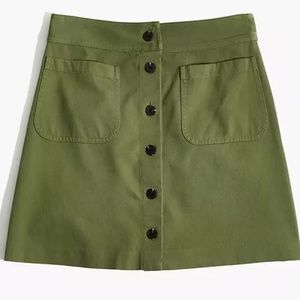 NWOT Madewell Station Mini Skirt, Size 2